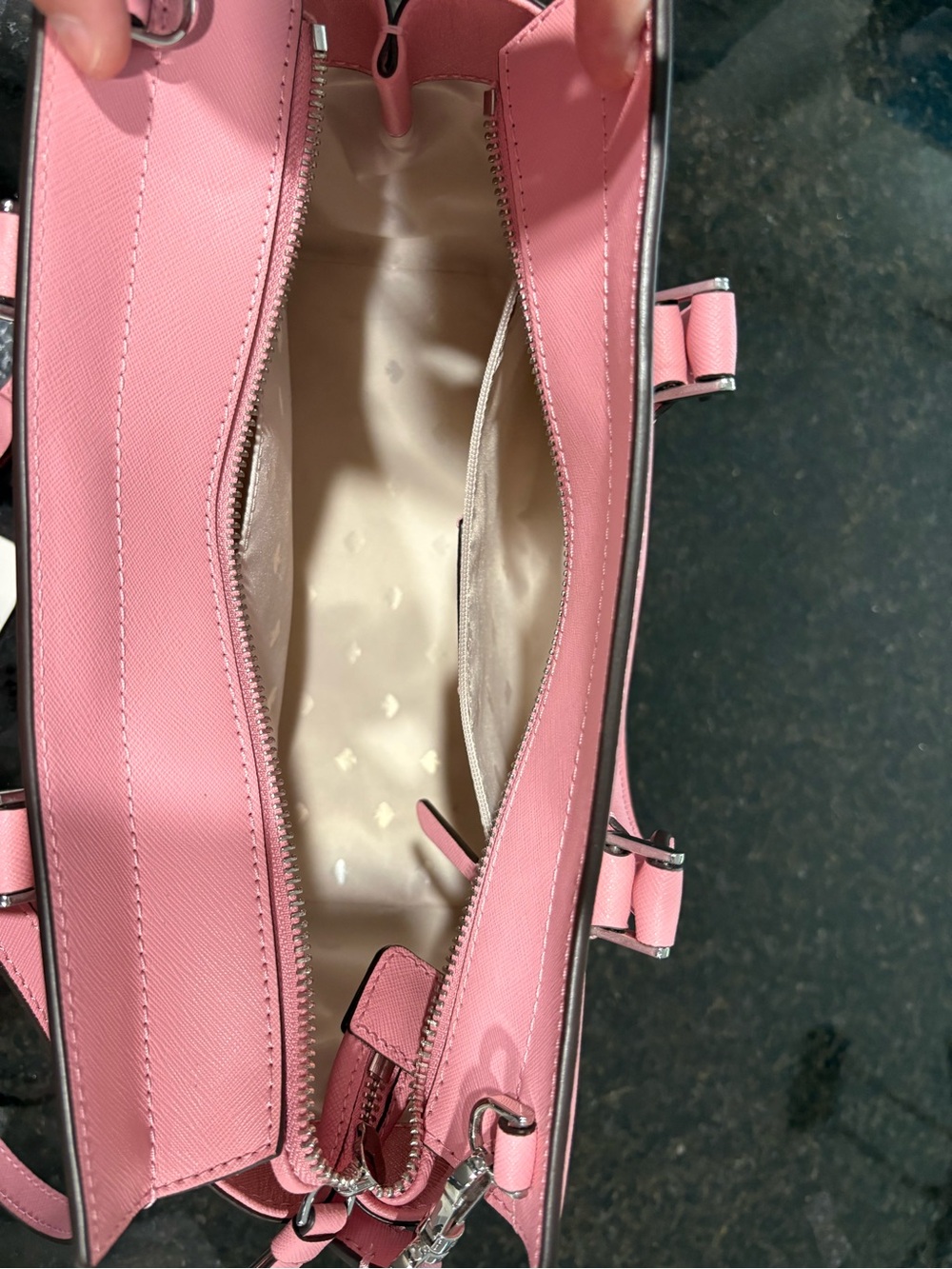 Kate Spade New York Cameron Pink Leather Tote - Picture 3 of 4